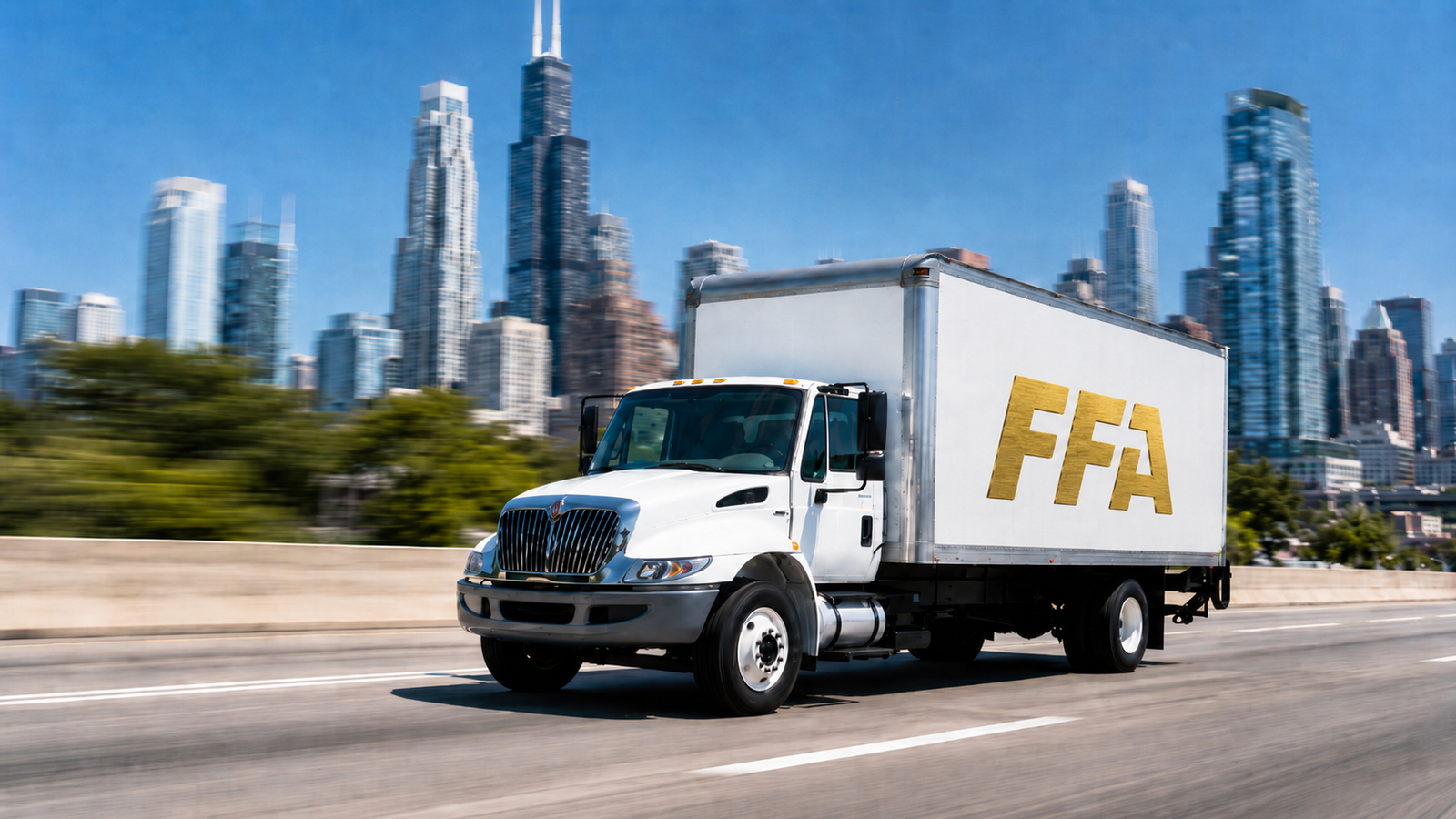 Expedited box truck freight